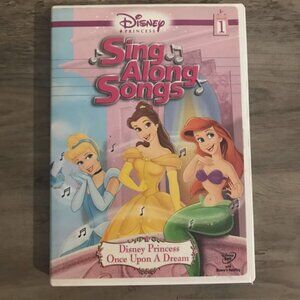 Disney Princess Song Along Songs Once Upon A Dream Volume 1 DVD